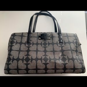 Kate spade Ace of spades handbag red interior